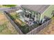 Inviting backyard featuring a patio, gazebo, grill, and fenced-in yard, perfect for outdoor entertaining at 51 Balboa Parkway Pkwy, Clayton, NC 27520