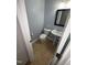 Bathroom featuring a tile floor, pedestal sink, and toilet at 607 Wahlbrink Dr, Wake Forest, NC 27587