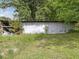 Metal storage shed in the back yard, perfect for storing tools and equipment at 9652 S Nc-87 Hwy, Graham, NC 27253