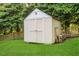 Outdoor storage shed in backyard at 1008 Winona Rd, Raleigh, NC 27609