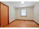 Bedroom with hardwood floors and a closet at 11234 Nc Hwy 50, Benson, NC 27504