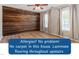 Spacious bedroom featuring an accent wall with hardwood laminate floors throughout, plus plenty of natural light at 274 Tuscarora Ln, Clayton, NC 27520