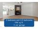 Spacious living room with modern fireplace, offering a cozy gathering space at 274 Tuscarora Ln, Clayton, NC 27520