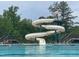 Community pool includes a large water slide and lifeguard stand at 274 Tuscarora Ln, Clayton, NC 27520