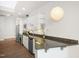 Bright kitchen featuring stainless steel appliances, granite countertops and ample white cabinetry at 400 W North St # 814, Raleigh, NC 27603
