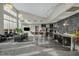 Luxurious lounge area with modern furnishings, wet bar, and a relaxing atmosphere at 400 W North St # 814, Raleigh, NC 27603