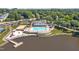 Excellent community featuring a pool, lake, playground, and sand volleyball court at 5 Bobby Parker Pl, Durham, NC 27703