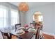 A dining room featuring an archway into the living area at 508 E Trinity Ave, Durham, NC 27701