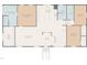 Detailed first floor plan featuring a kitchen, bedrooms, living room, dining area, bathrooms, and storage spaces at 5423 Nc-39, Selma, NC 27576