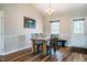 Dining room featuring table with seating, and ample natural light at 5916&5918 Laws Farm Rd, Rougemont, NC 27572