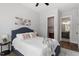 Comfortable bedroom with walk-in closet and en-suite bathroom at 7616 Hasentree Way, Wake Forest, NC 27587