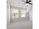 Bedroom with carpet flooring and a ceiling fan at 7616 Hasentree Way, Wake Forest, NC 27587