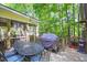 Outdoor dining set for outdoor dining, relaxation, and grilling at 829 Joyner Ct, Wake Forest, NC 27587