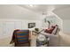 Living area with comfortable seating, television, and natural light at 108 Westport Dr, Cary, NC 27511