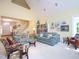 The living room features an open floor plan at 110 Blackford Ct, Durham, NC 27712