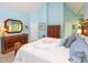 The main bedroom has a vaulted ceiling and an ensuite bathroom at 110 Blackford Ct, Durham, NC 27712