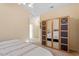 Bedroom with large closet and neutral tones for a relaxing atmosphere at 1208 Copper Creek Dr, Durham, NC 27713