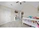 Bedroom features carpet, vaulted ceiling, ceiling fan, and a window view at 121 Talley Ridge Dr, Holly Springs, NC 27540
