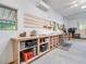 Well-organized workshop with ample storage, including shelves, drawers, and a variety of tools and equipment at 123 Beech Forest Way, Pittsboro, NC 27312