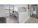 Office space with computer and desk near window and decorative surfboard hangings at 123 Hawick Ct, Zebulon, NC 27597