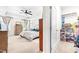 Spacious main bedroom with closet access, and beautiful natural light at 1709 Chestnut Falls Rd, Wendell, NC 27591