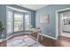 Bright office with bay windows providing lots of natural light and views at 20 Keswick Ct, Durham, NC 27713