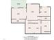 Basement floor plan shows spacious layout with multiple rooms and storage areas, plus a covered patio at 2049 Rainy Lake St, Wake Forest, NC 27587