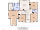 Layout showcases bedrooms, bathrooms, bonus room, and open hall areas with well-designed spaces at 2049 Rainy Lake St, Wake Forest, NC 27587