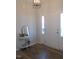 Stylish entryway featuring hardwood floors and decorative accents at 222 Oak Branch Trl, Garner, NC 27529