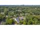 Community aerial view with mature trees, featuring homes and a sense of neighborhood at 2306 Byrd St, Raleigh, NC 27608