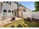 Backyard patio and outdoor living space with grass at 2609 Asher View Ct, Raleigh, NC 27606