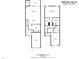 Detailed floor plan showcasing layout of home with room dimensions and square footage at 2609 Asher View Ct, Raleigh, NC 27606
