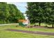 Sign for E. Carroll Joyner Park, featuring walking trails, picnic areas, and playground at 321 Everly Mist Way, Wake Forest, NC 27587