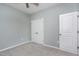 Bedroom featuring neutral walls, neutral carpet and a closet with doors at 3224 Wishing Well Wynd, Apex, NC 27502
