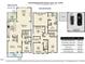 Detailed floor plan showcasing the layout of a two-story home with labeled rooms and dimensions at 3224 Wishing Well Wynd, Apex, NC 27502