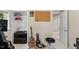Organized storage room with ample shelving, offering space for various items and equipment at 3425 Brentwood Rd, Raleigh, NC 27604