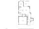 Detailed first floor floor plan showcasing the layout, dimensions, and flow of rooms at 3612 Carriage Dr, Raleigh, NC 27612