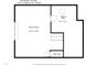 Third floor floor plan highlighting the bonus room, walk-in attic, and attic storage at 3612 Carriage Dr, Raleigh, NC 27612