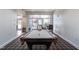 Community game room with billiards table, comfortable seating, and an inviting space for relaxation at 618 N Boylan Ave # 622, Raleigh, NC 27603