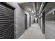Hallway view of the community storage units at 618 N Boylan Ave # 622, Raleigh, NC 27603