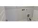 Close-up of utility hookups in laundry space at 6633 Penfield St, Wake Forest, NC 27587