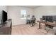 Bright office space with large window, hardwood desk and ergonomic chairs at 729 Little Patch St, Zebulon, NC 27597
