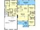 Detailed floorplan showcasing the layout of the home, including dimensions and room configurations at 7401 Ray Rd, Raleigh, NC 27613