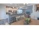 Spacious open floor plan showcasing the kitchen, dining area, and living room at 79 Hawkstone Dr, Clayton, NC 27527