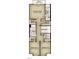 Detailed floor plan showcasing the primary suite, bedrooms, bathrooms, walk-in closets, laundry, and deck at 803 Fireship Rd, Fuquay Varina, NC 27526