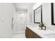 Elegant bathroom with a large shower, sleek vanity, and modern finishes, creating a spa-like atmosphere at 805 Fireship Rd, Fuquay Varina, NC 27526