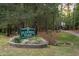 The Plummer Park sign amid lush greenery, showcasing the natural beauty of the Wake Forest park system at 945 Jones Wynd, Wake Forest, NC 27587