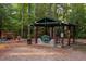 Plummer Park picnic shelter, featuring a shaded area, playground, and tables for Gathering outings and community gatherings at 945 Jones Wynd, Wake Forest, NC 27587