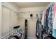 Spacious walk-in closet with custom shelving for organized storage at 9508 Vira Dr, Raleigh, NC 27617