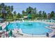 A stunning community pool offers residents a perfect place to relax and swim at 9508 Vira Dr, Raleigh, NC 27617